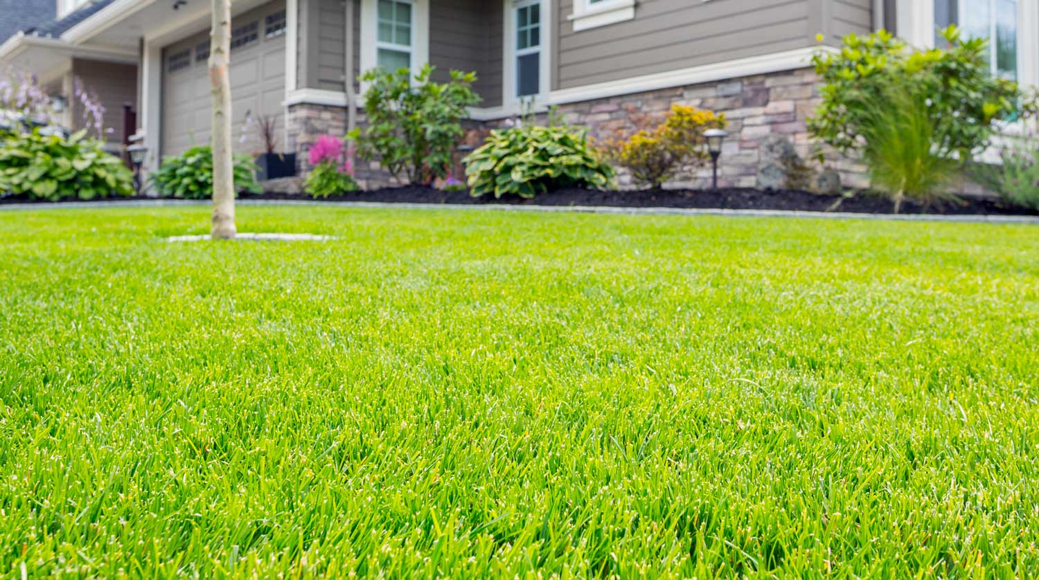 image of a tulsa home with nice lawn